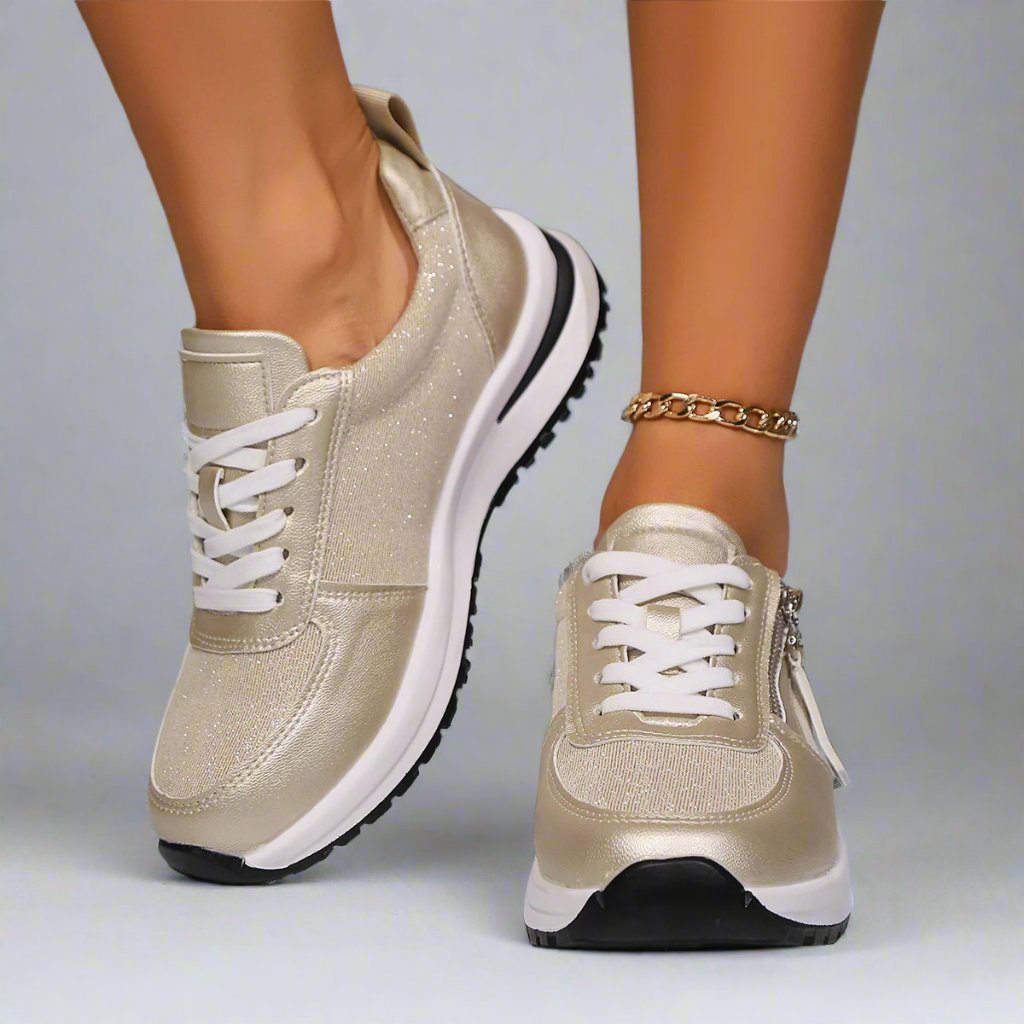 Metallic Sneakers