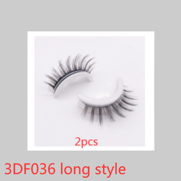 Reusable 3D Natural False Mink Eyelashes