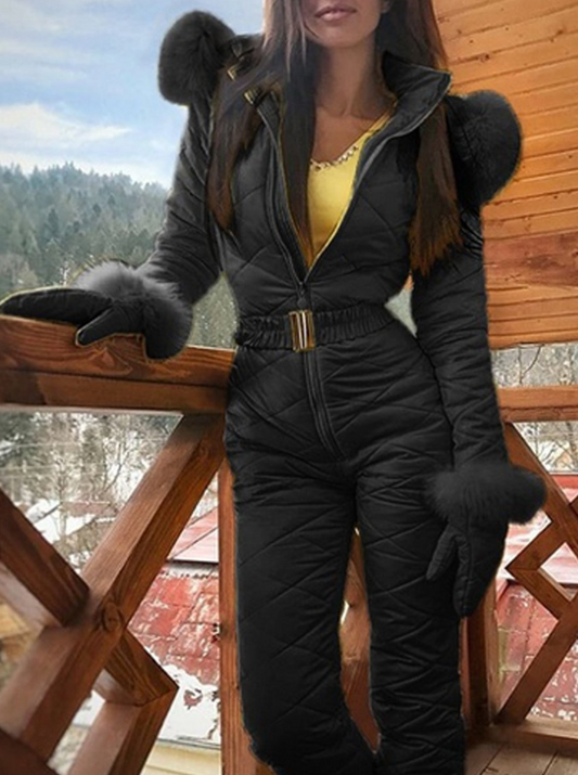 Winter Outdoor Body Hoodie Ski Suit Coat