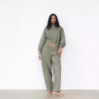Flannel Sweat Set