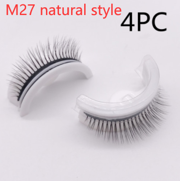 Reusable 3D Natural False Mink Eyelashes