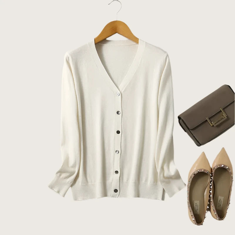 Mulberry Knit Cardigan