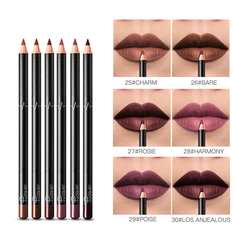 36 Color Waterproof Lip Liner