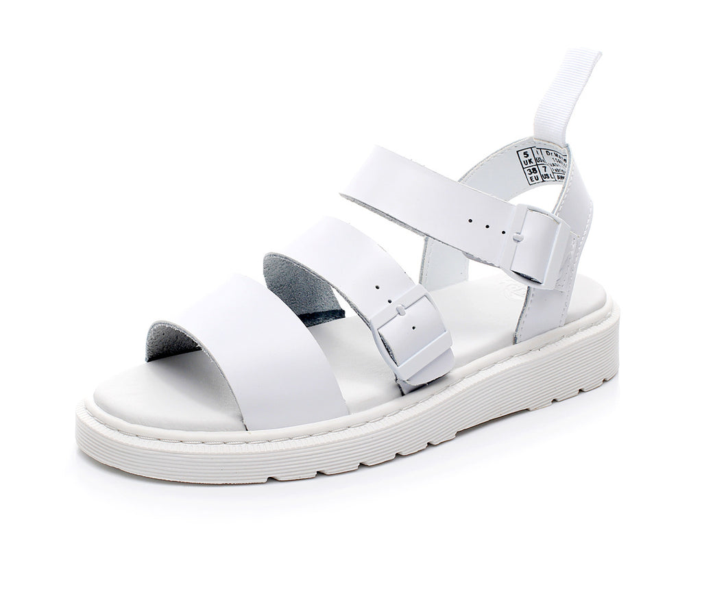 Martin Buckle Platform Sandals