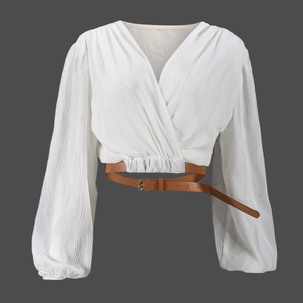Waist Lantern Belt Adjustable Shirt