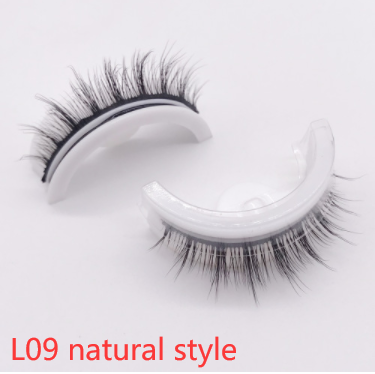 Reusable 3D Natural False Mink Eyelashes