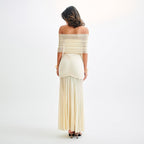 Tube Top Sheer Dress