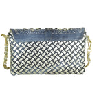 Diamond Denim One-shoulder Crossbody Bag