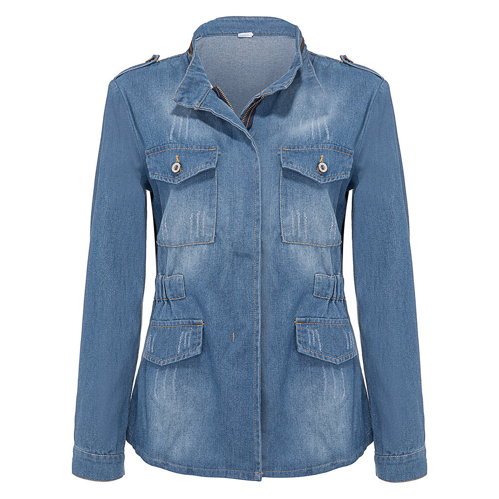 Denim Blazer Jacket