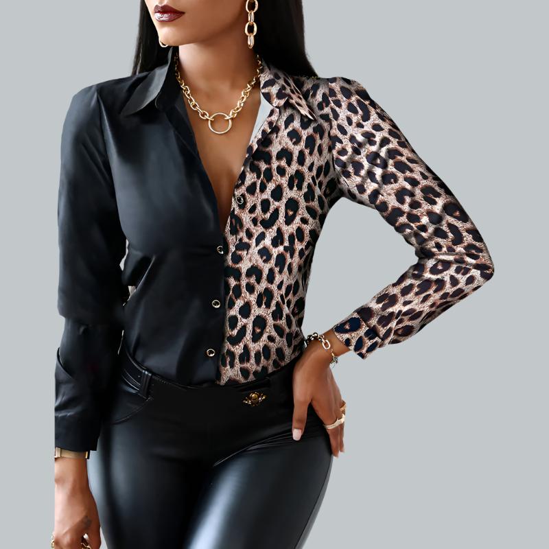 Casual Button Blouse