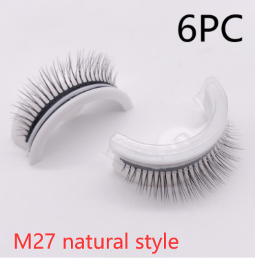 Reusable 3D Natural False Mink Eyelashes