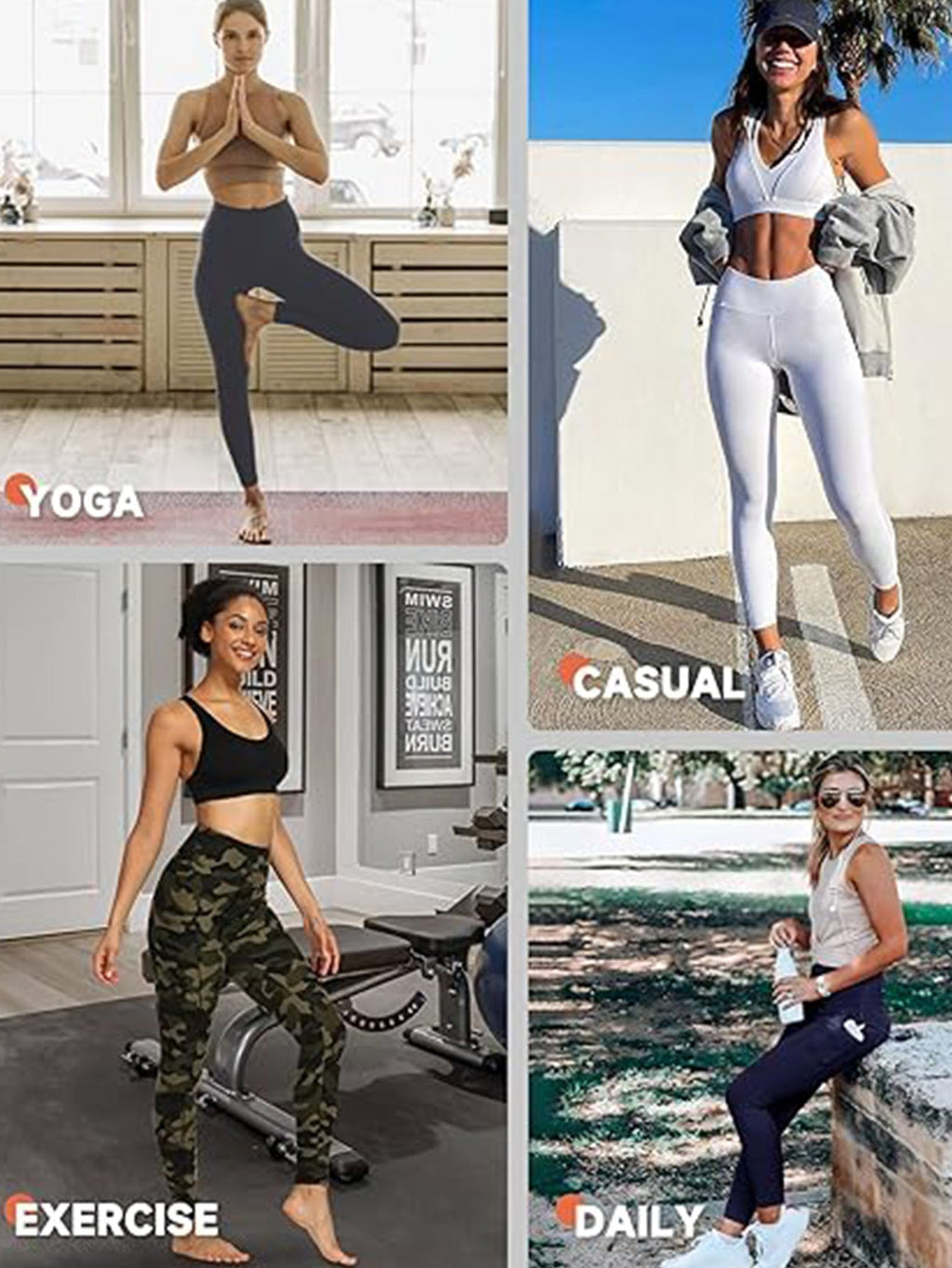 Cropped High-Rise Leggings – Black Tie-Dye Print Workout Pants