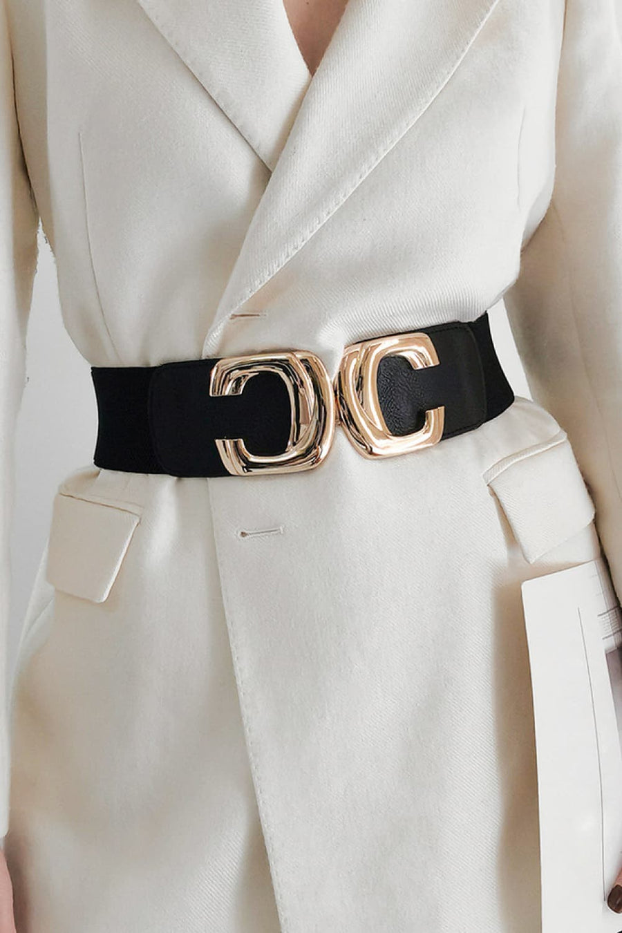 Buckle Wide Belt