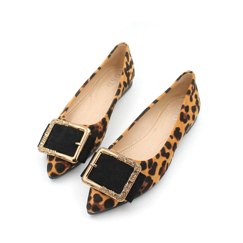 Pointed Toe Classic Flat – All-Match Slip-On Women's Shoe