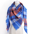 The Checkered Wrap | Triangle Scarf