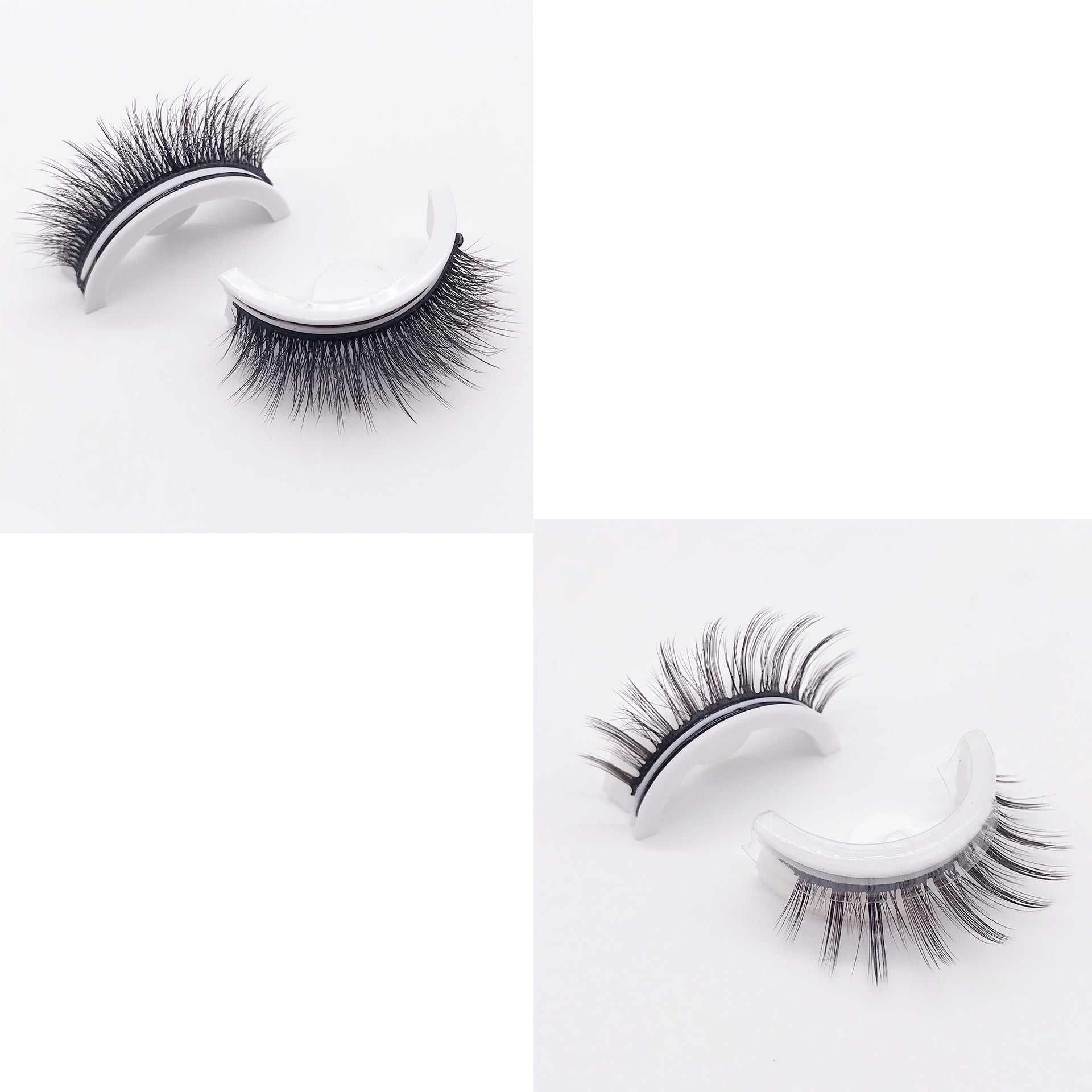 Reusable 3D Natural False Mink Eyelashes