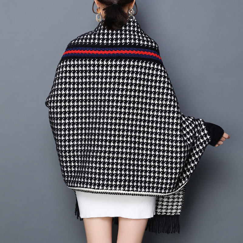 Houndstooth Shawl