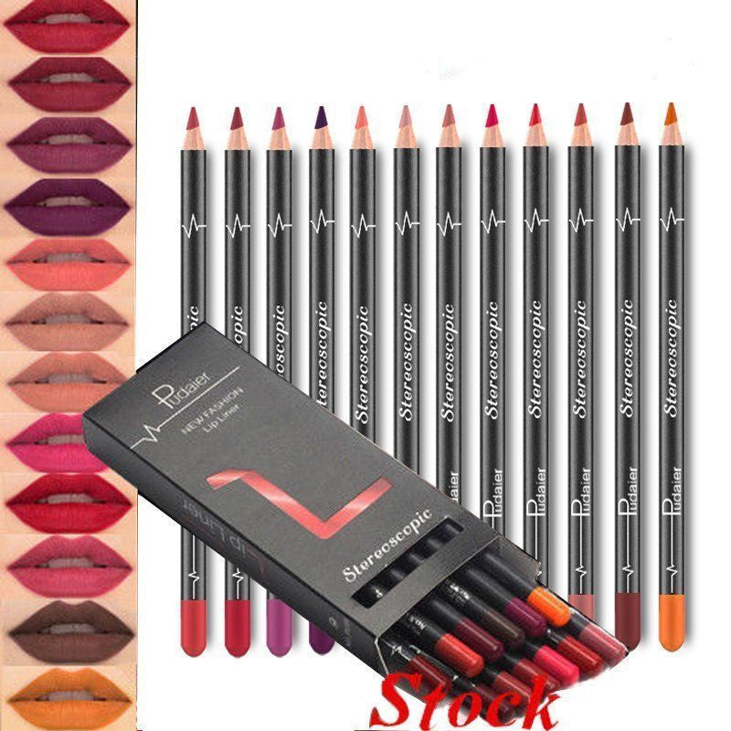 36 Color Waterproof Lip Liner