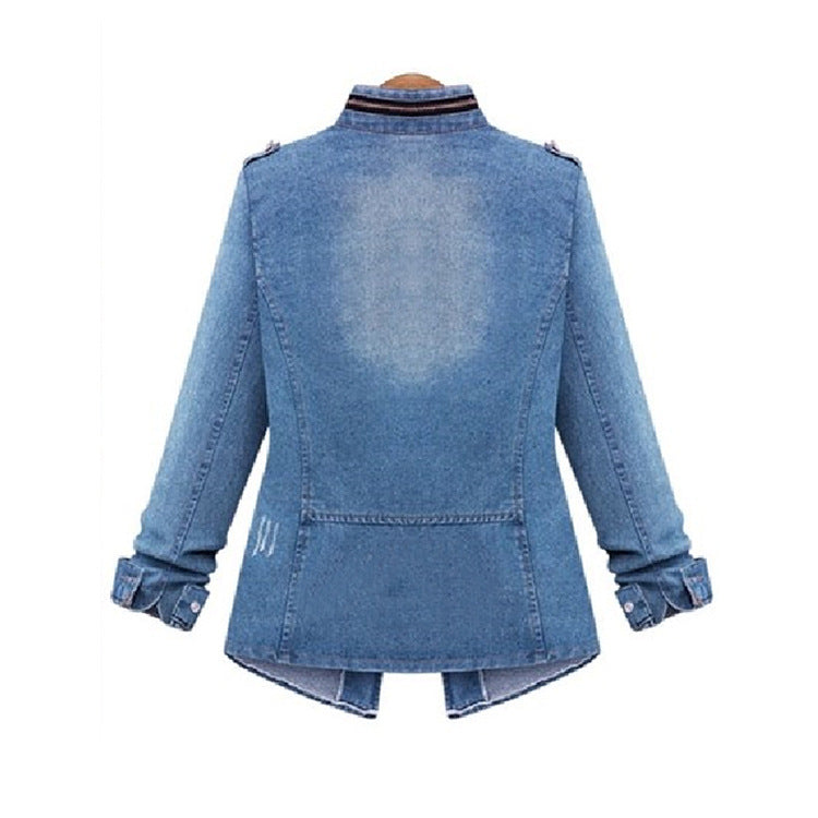 Skinny Slim Denim Jacket Jacket