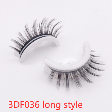 Reusable 3D Natural False Mink Eyelashes
