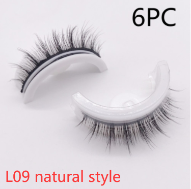 Reusable 3D Natural False Mink Eyelashes