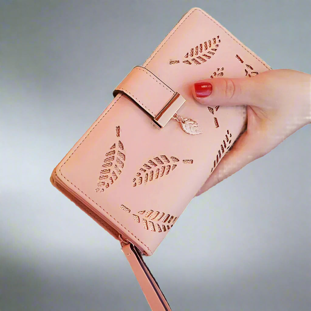 Gold Leaf Wallet Purse