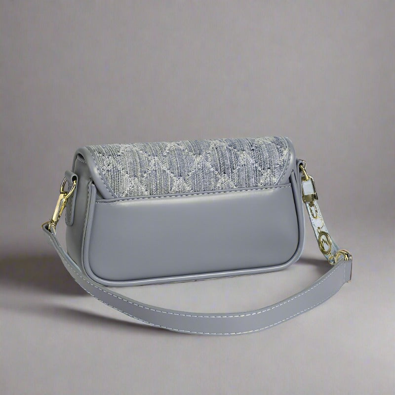 Denim Shoulder Chain Bag