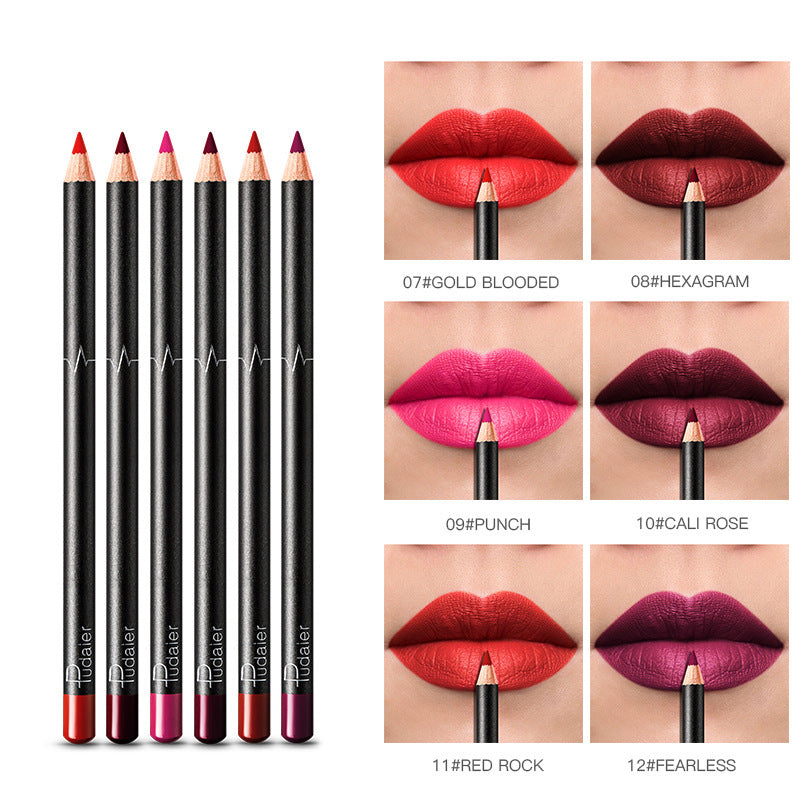 36 Color Waterproof Lip Liner