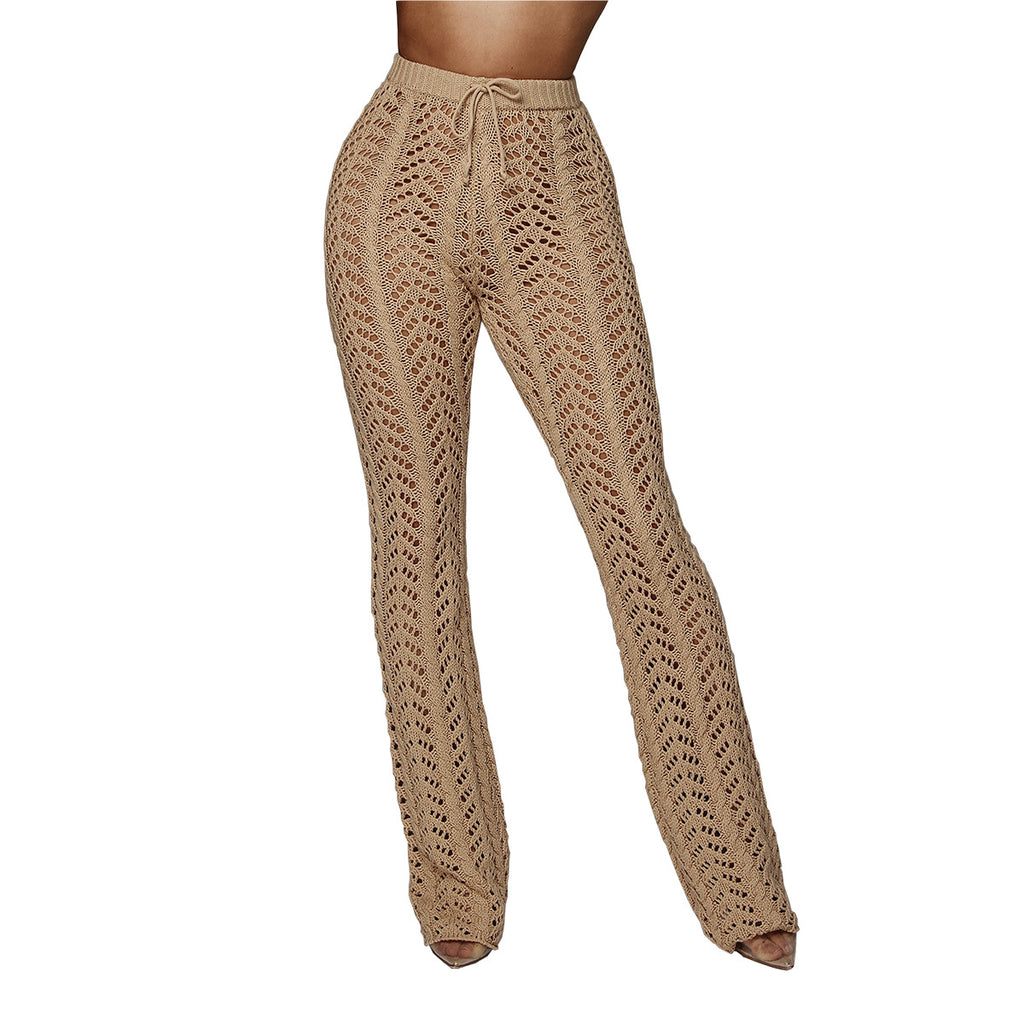 Knitted Crocheted Beach Pants