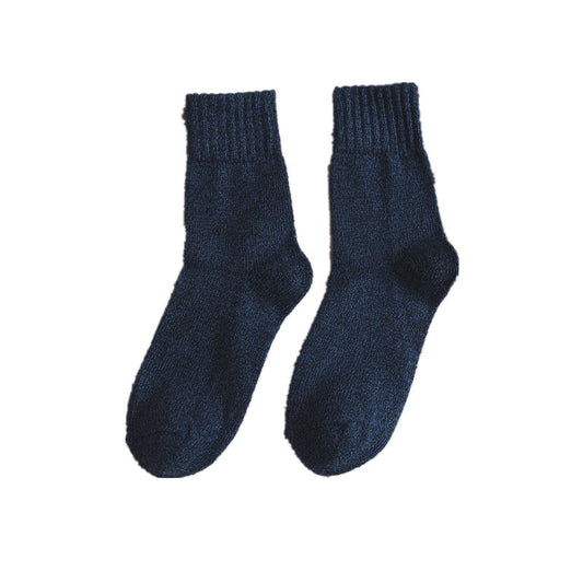 5 pairs Thickening Rabbit Wool Mid-Calf Socks