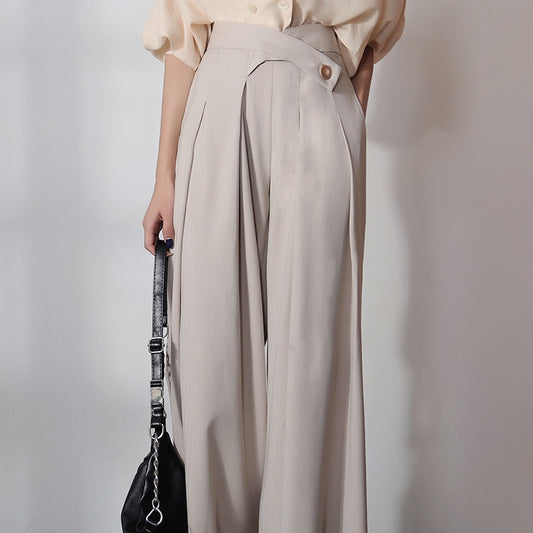 High-quality wide-leg pants