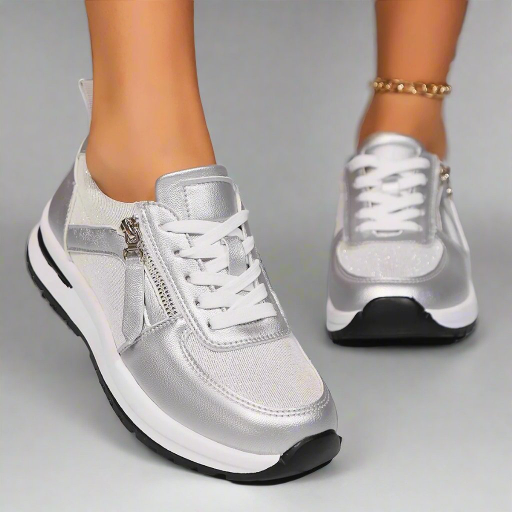 Metallic Sneakers