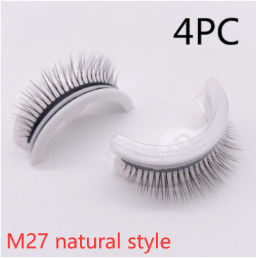 Reusable 3D Natural False Mink Eyelashes