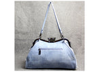 Butterfly Diamond Denim Bag