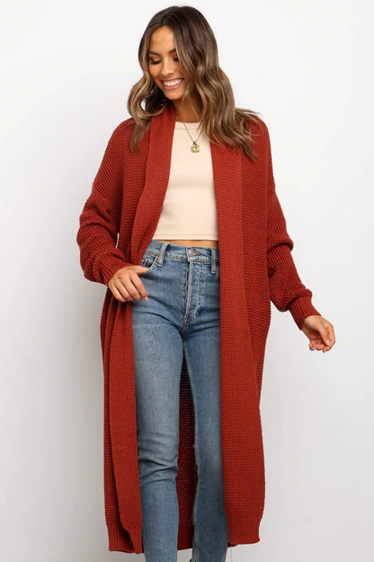 Knitted Cardigan Coat