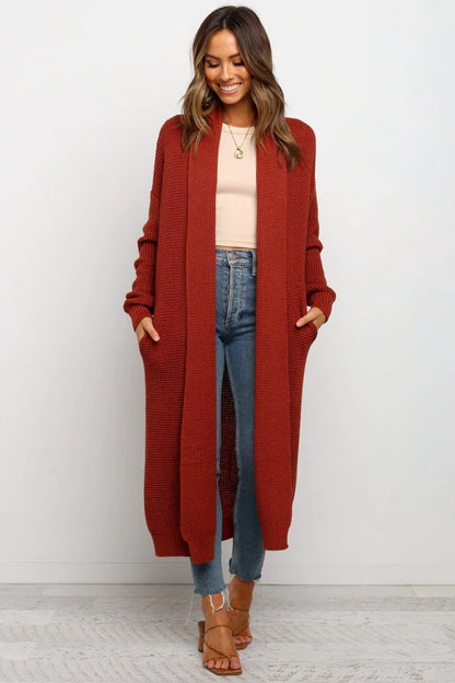 Knitted Cardigan Coat