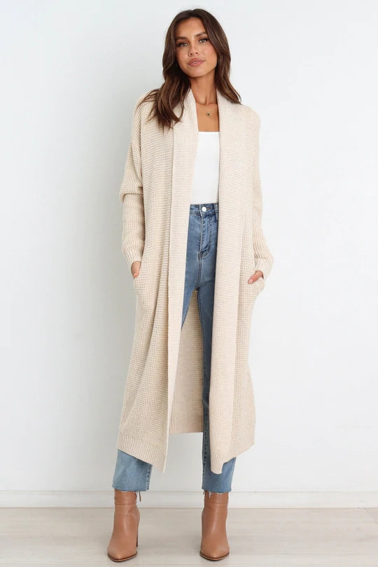 Knitted Cardigan Coat