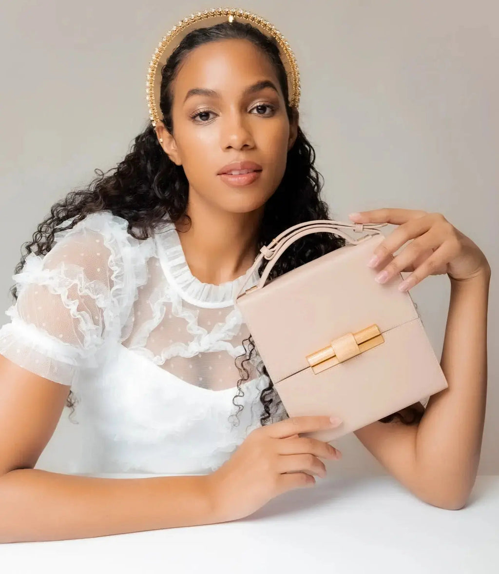 THE NINA CIGAR BOX BAG (FINAL SALE)