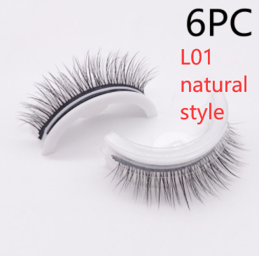 Reusable 3D Natural False Mink Eyelashes