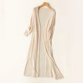 Long Knitted Thin Cardigan