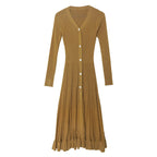 Knitted Long Slimming Sweater Dress