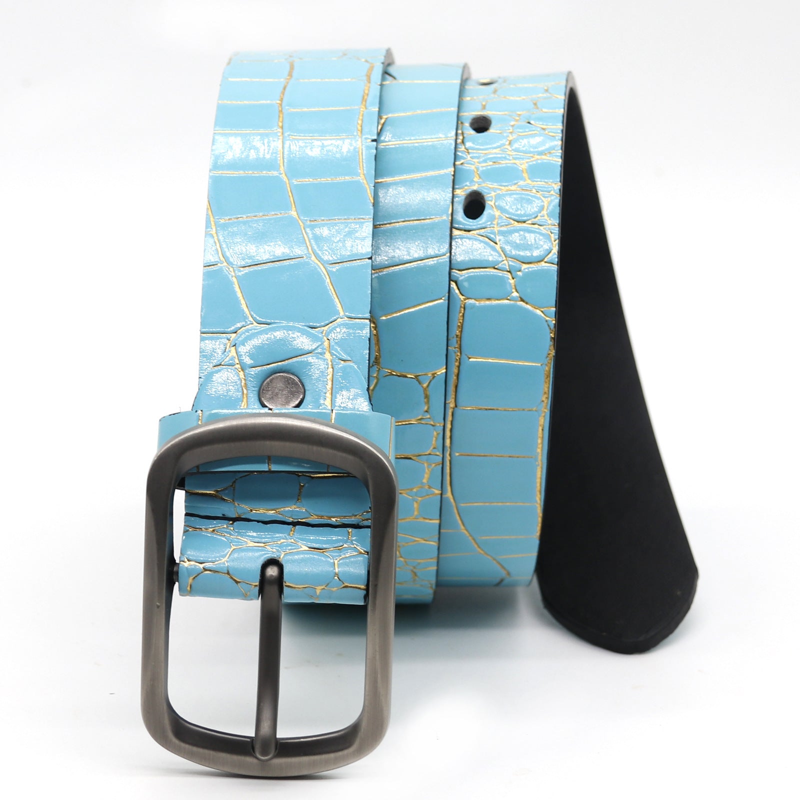 PU Leather Pin Buckle Belt Retro Unisex