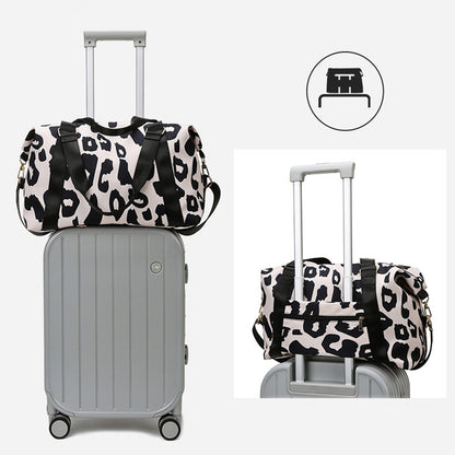 Animal Print Travel Duffel Bag