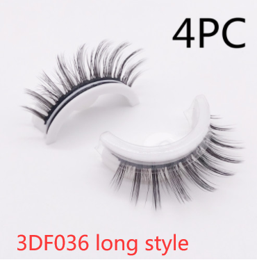 Reusable 3D Natural False Mink Eyelashes