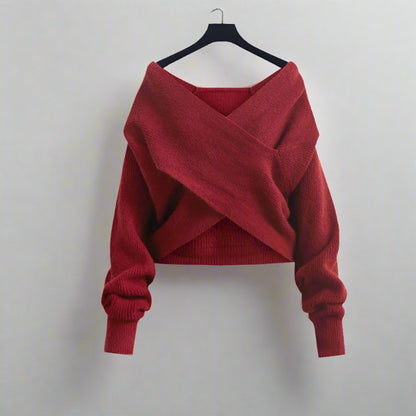 Cross Style Sweater