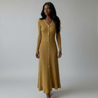 Knitted Long Slimming Sweater Dress