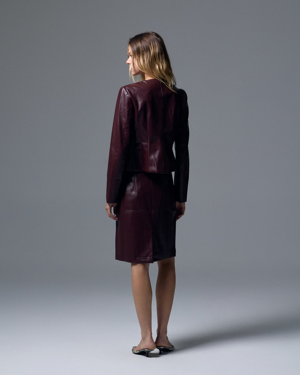 Sloan Vegan Leather Skirt