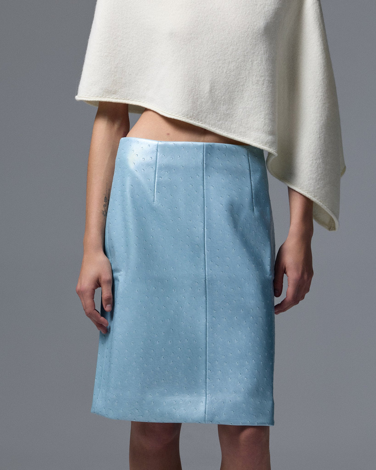 Sloan Vegan Leather Skirt