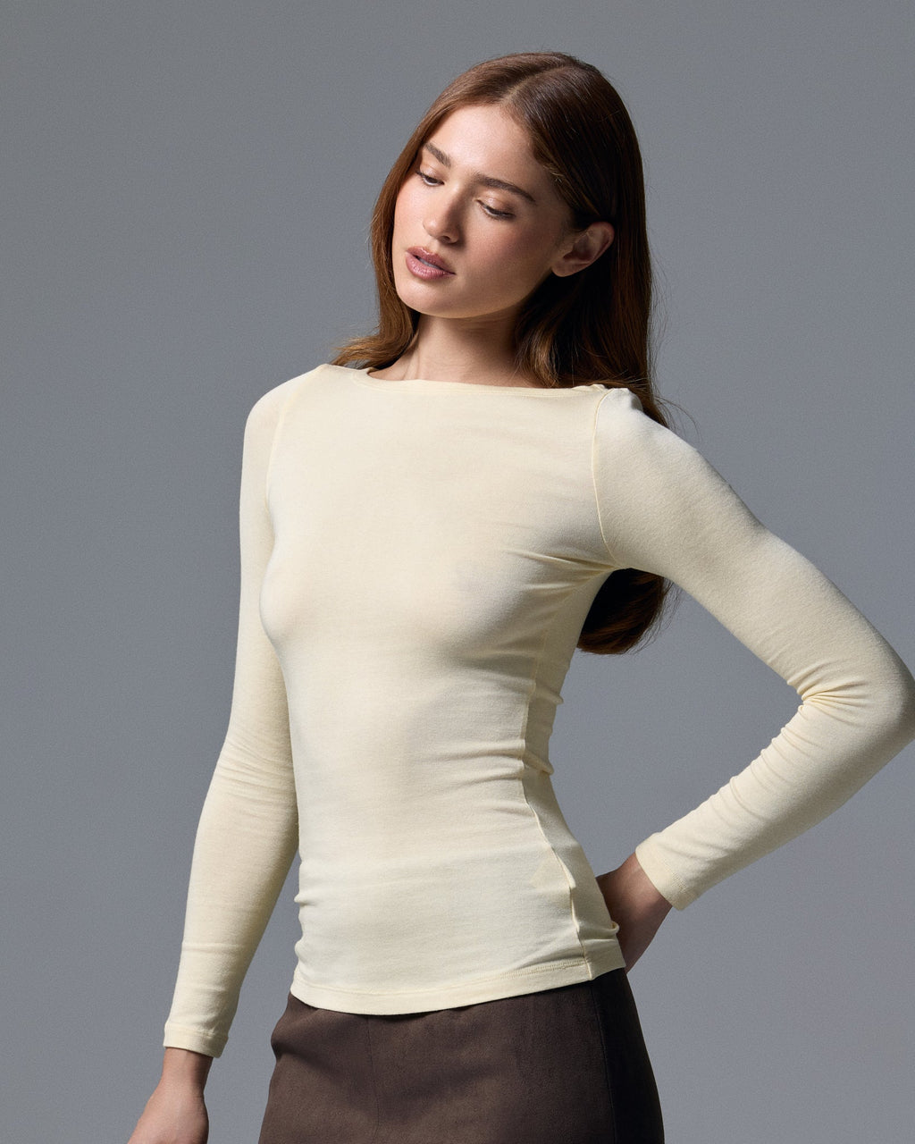 Lane Boatneck Top
