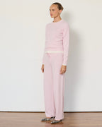 Tove Layered Cashmere Crewneck Top